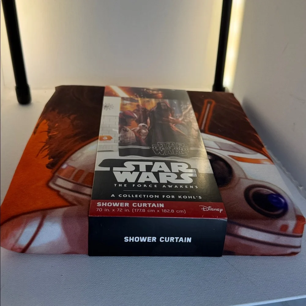 New Star Wars Ep 7 shower curtain